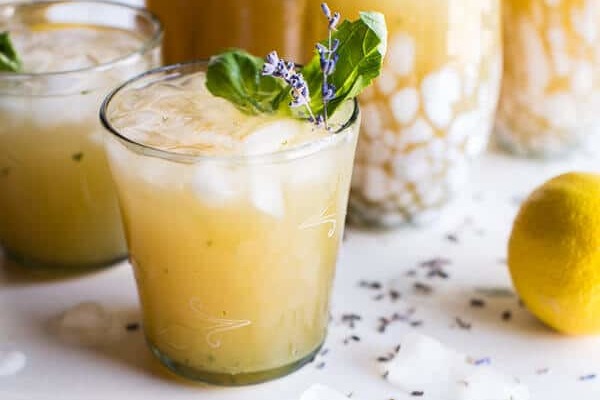 Lavender Basil Lemonade