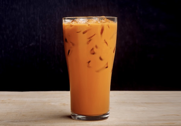 Thai Tea with almond milk